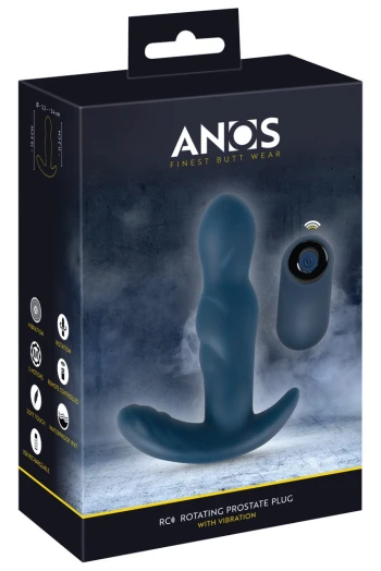 Anos RC Rotating Prostate Plug with Vibration