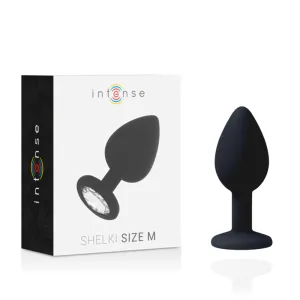 Intense Shelki Anal Plug M Black