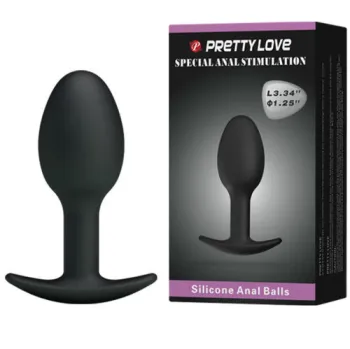 Analinis kaištis Pretty Love Silicone Anal Balls