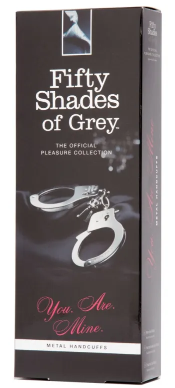 Fifty Shades Of Grey You Are Mine Metal Handcuffs