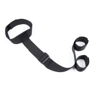Ohmama Fetish Enylon Collar With Back Wrist Restrains