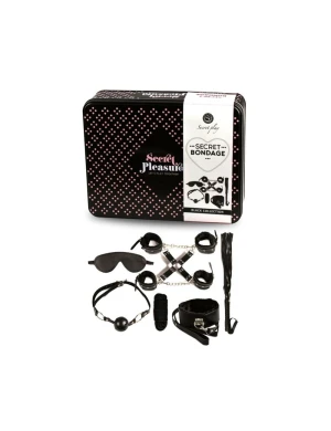 Secret Play Secret Bondage Black BDSM erotinis rinkinys
