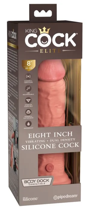 King Cock Vibrating Dual Density Nr.8