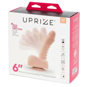 Uprize 6'' Remote Control Vibrating Dildo