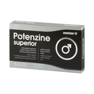 Aconitum Potenzine Superior 30 tab.maisto mapildas