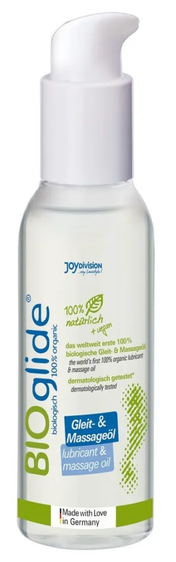 Bioglide Lubricant Massage Oil 125 ml lubrikantas ir masažo aliejus