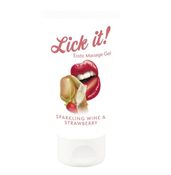 Lick it Sparkling Wine & Stawberry