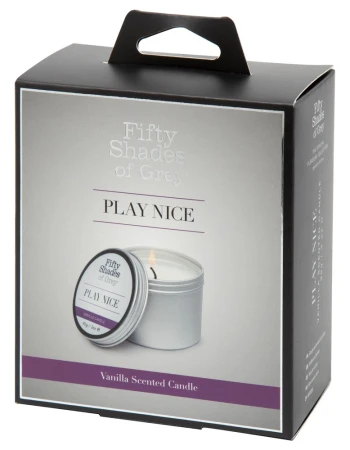 Fifty Shades Of Grey Vanilla Scented Candle