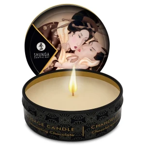 Shunga Mini Massage Candle Chocolate