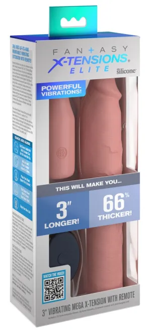 X-tension 3 Vibrating Mega With Remote