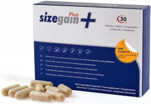 SizeGain Plus 30 vnt. maisto papildas vyrams