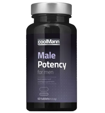 CoolMann Potency Caps 60 vnt