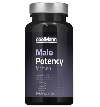 CoolMann Potency Caps 60 vnt