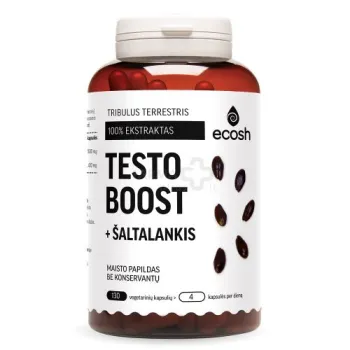 Testo Boost + Šaltalankis