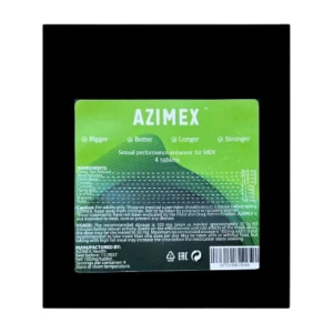 Azimex Green 4 tab. maisto papildas vyrams