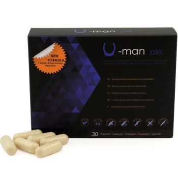 U-Man Enhances Penis Size and Sexual Power maisto papildas