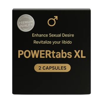 Powertabs XL 2 cpas. maisto papildas vyrams