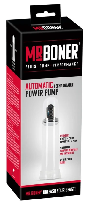 Mr.Boner Automatic Rechargeable Power Pump