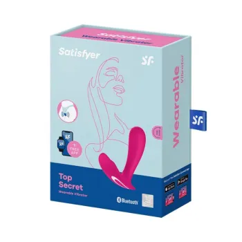 Satisfyer Top Secret Vibrator Pink vibratorius
