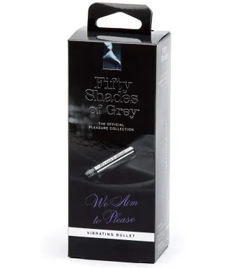 Fifty Shades of Grey We Aim To Pleasure Vibrating Bullet