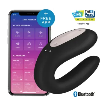 Satisfyer Double Joy porų vibratorius