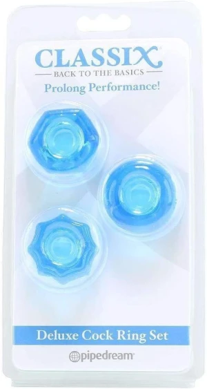 Classix Deluxe Cock Ring Set