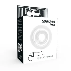 Addicted Toys Ring Set For Penis