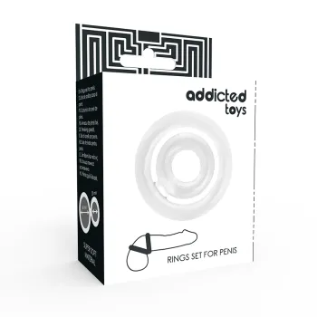 Addicted Toys Ring Set For Penis