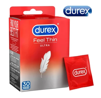Durex Feel Thin Ultra 30 vnt. dėž