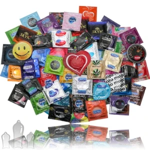 Prezervatyvų rinkinys Išbandyk ir išsirink geriausius 100 vnt.