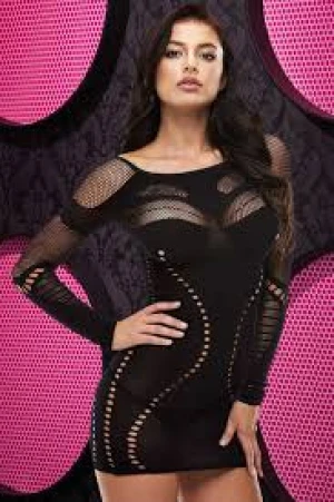 Long Sleeve Mini Dress