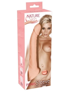 Nature Skin Penis Sleeve With Extension