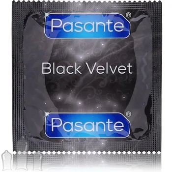 Pasante Black Velvet prezervatyvas