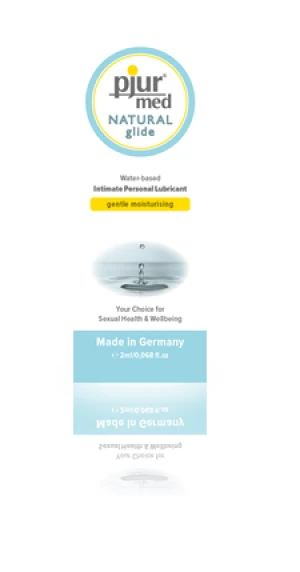 Pjur med natural glide 2 ml