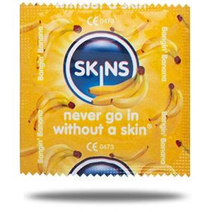 Skins Banana prezervatyvai Skins Banana prezervatyvai