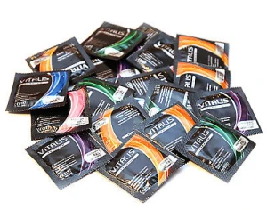 Vitalis prezervatyvų rinkinys 50 vnt.