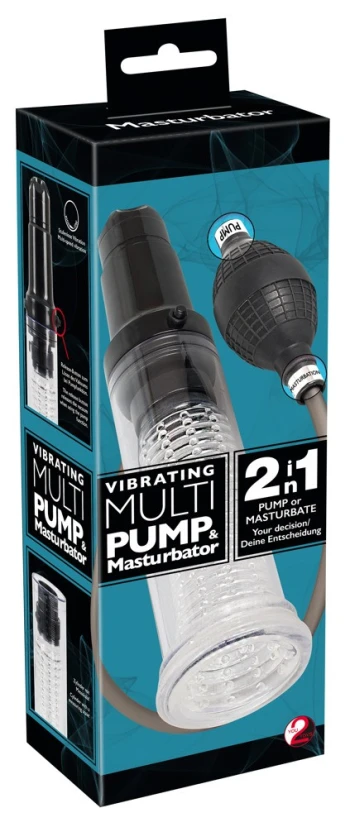 Vibrating Multi Pump & Masturbator
