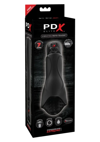 PDX Elite Vibrating Roto-Teazer