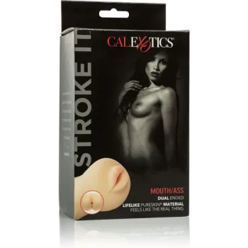 Calexotics Stroke It Mouth/Ass vyriškas masturbatorius