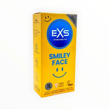 EXS Smiley Face 12 vnt. prezervatyvų dėžutė