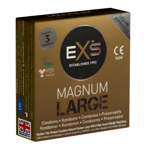 EXS Magnum Large 3 vnt. prezervatyvų dėžutė