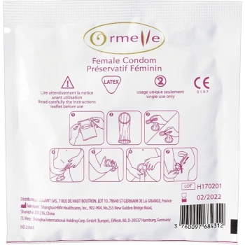 Ormelle Female Condom prezervatyvai