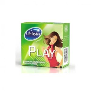 Prezervatyvai LifeStyles Play 3 vnt.