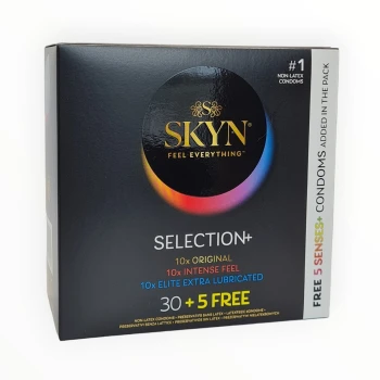 Prezervatyvai SKYN Selection 30 + 5 vnt Senses