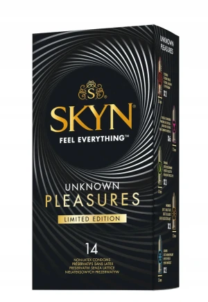 SKYN Unknown Pleasures 14 vnt. prezervatyvai SKYN Unknown Pleasures 14 vnt. prezervatyvai