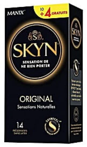 SKYN Original 14 vnt. prezervatyvai SKYN Original 14 vnt. prezervatyvai