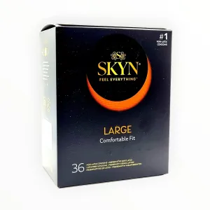 Prezervatyvai SKYN Large 36 vnt. dėžutėje