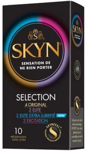Skyn Selection 10 vnt. prezervatyvų dėžutė