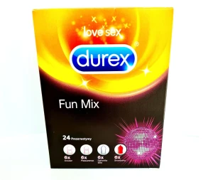 Durex Fun Mix 24 vnt