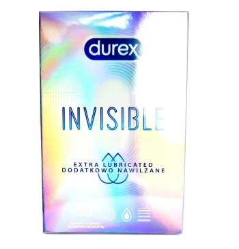 Durex Invisible Extra Lubricated 16 vnt.
